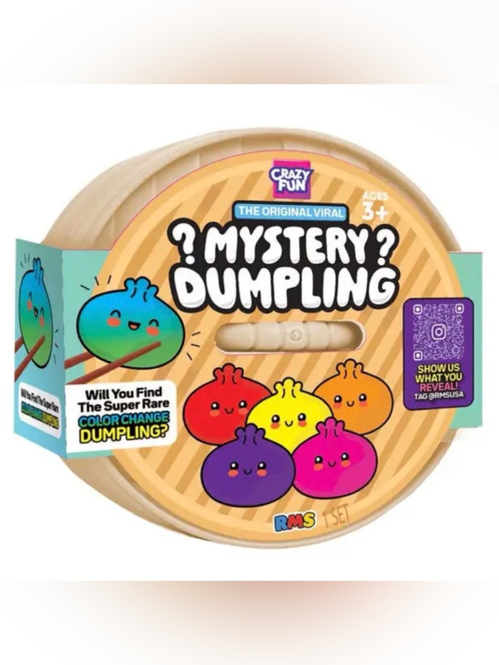 RARE RMS Crazy Fun Mystery Dumpling Color Change Edition Kids Toy - Surprise